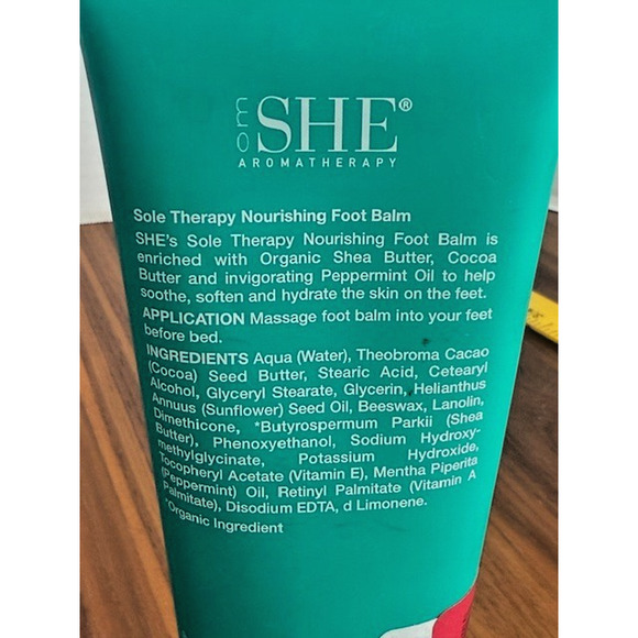 Om SHE AROMATHERAPY SOLE THERAPY MOISTURISING FOOT LOTION AUSTRALIA 7.61 oz - Picture 5 of 6